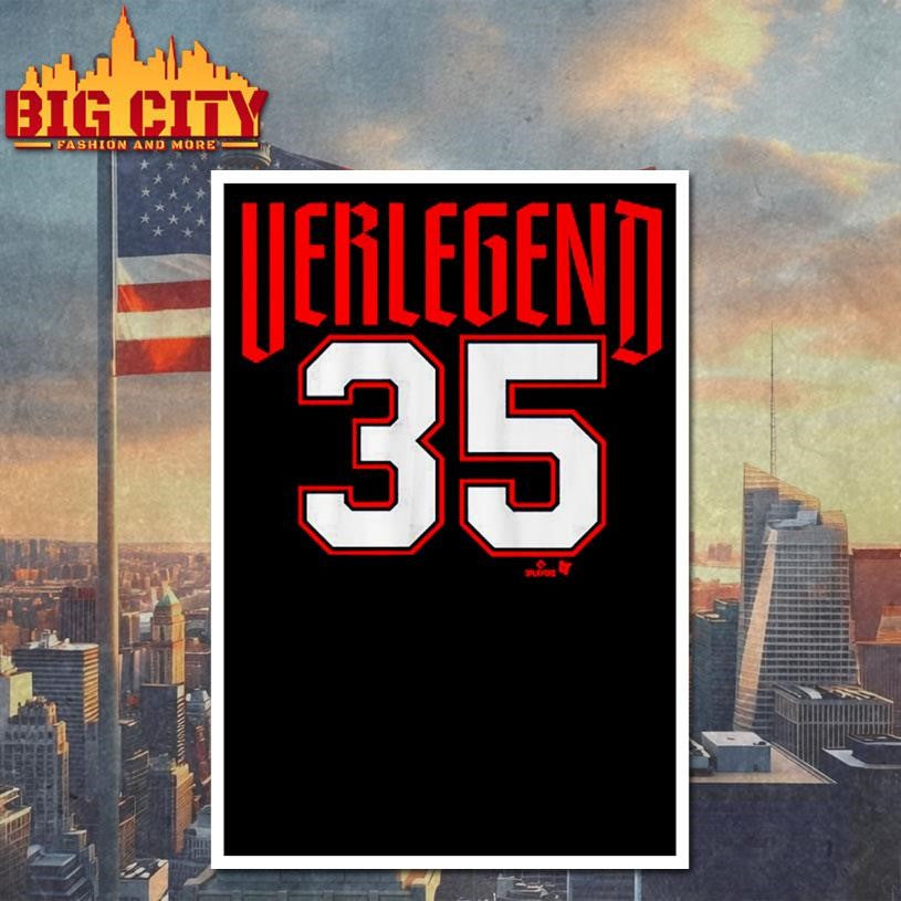 Justin Verlander Detroit Verlegend Shirt Unisex