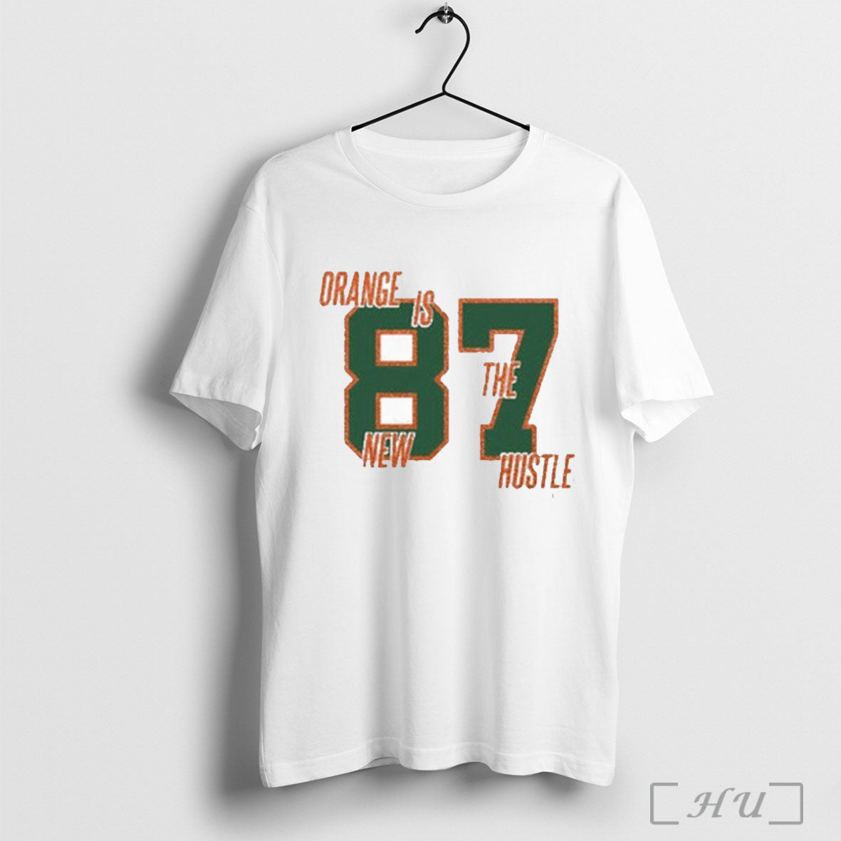 Kc Chiefs Orange Is The New Hustle 87 T Shirt Unisex