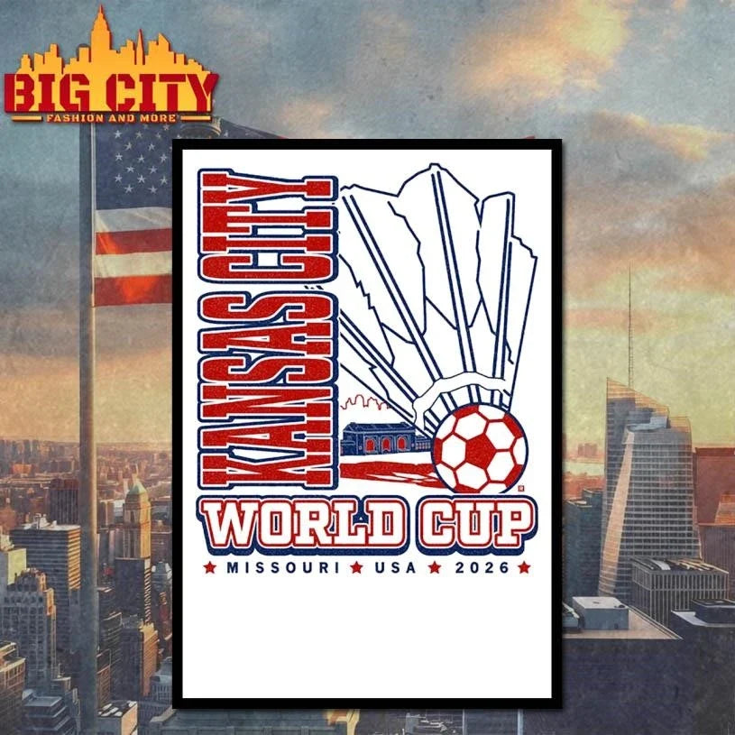 KC World Cup Shuttlecock Max Collegiate Shirt Unisex