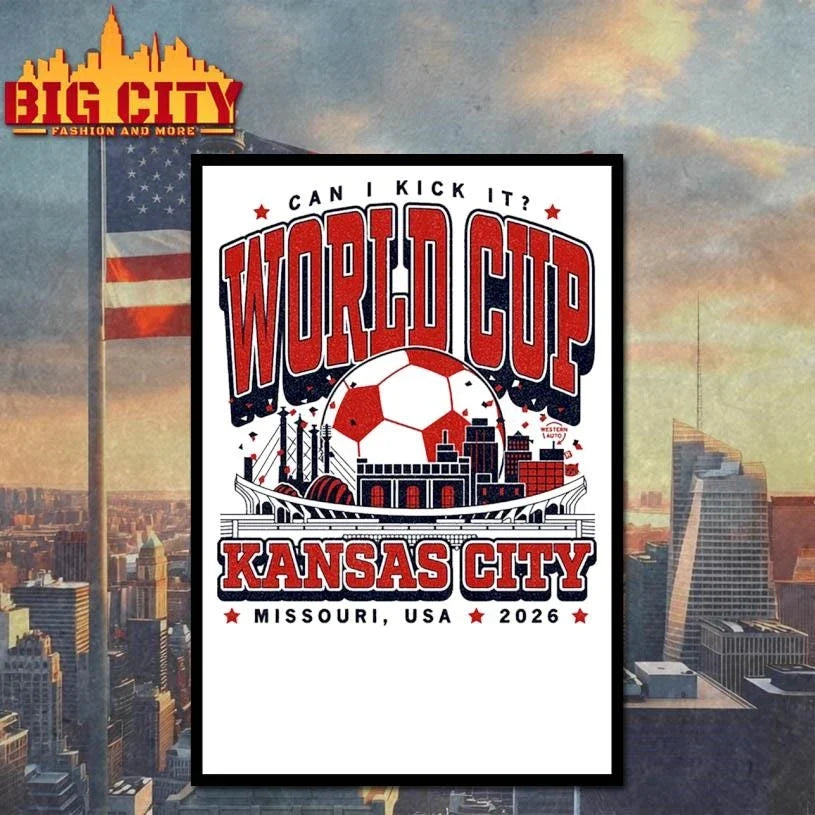 KC World Cup Skyline Max Collegiate Shirt Unisex
