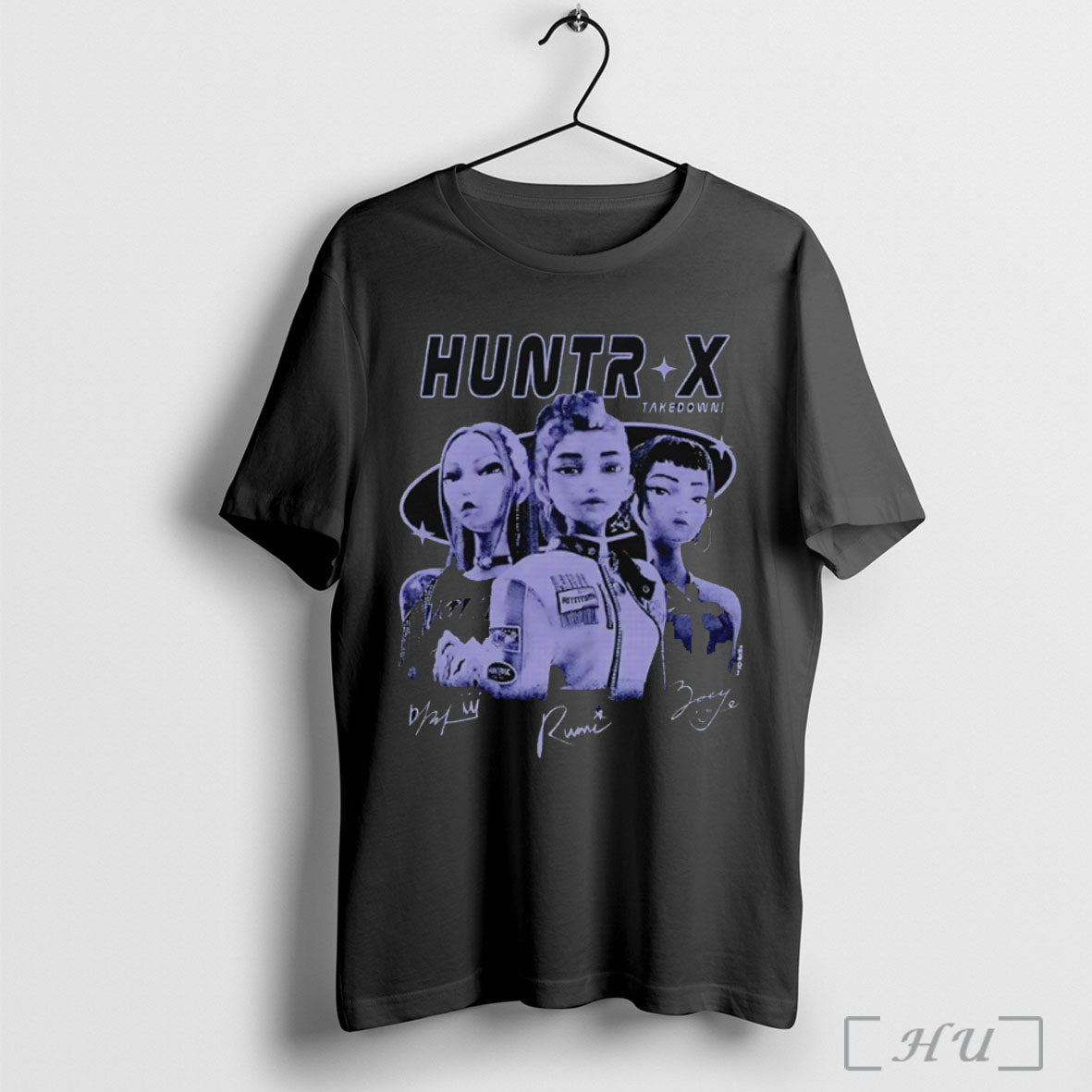 Kpop Demon Hunters Huntr X Takedown T Shirt Unisex