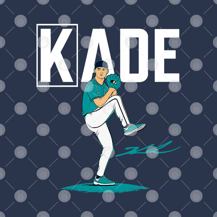 Kade Anderson K Sign Seattle Mariners Baseball Signature T Shirt
