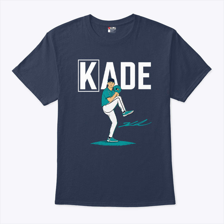 Kade Anderson K Sign Seattle Mariners Baseball Signature T Shirt