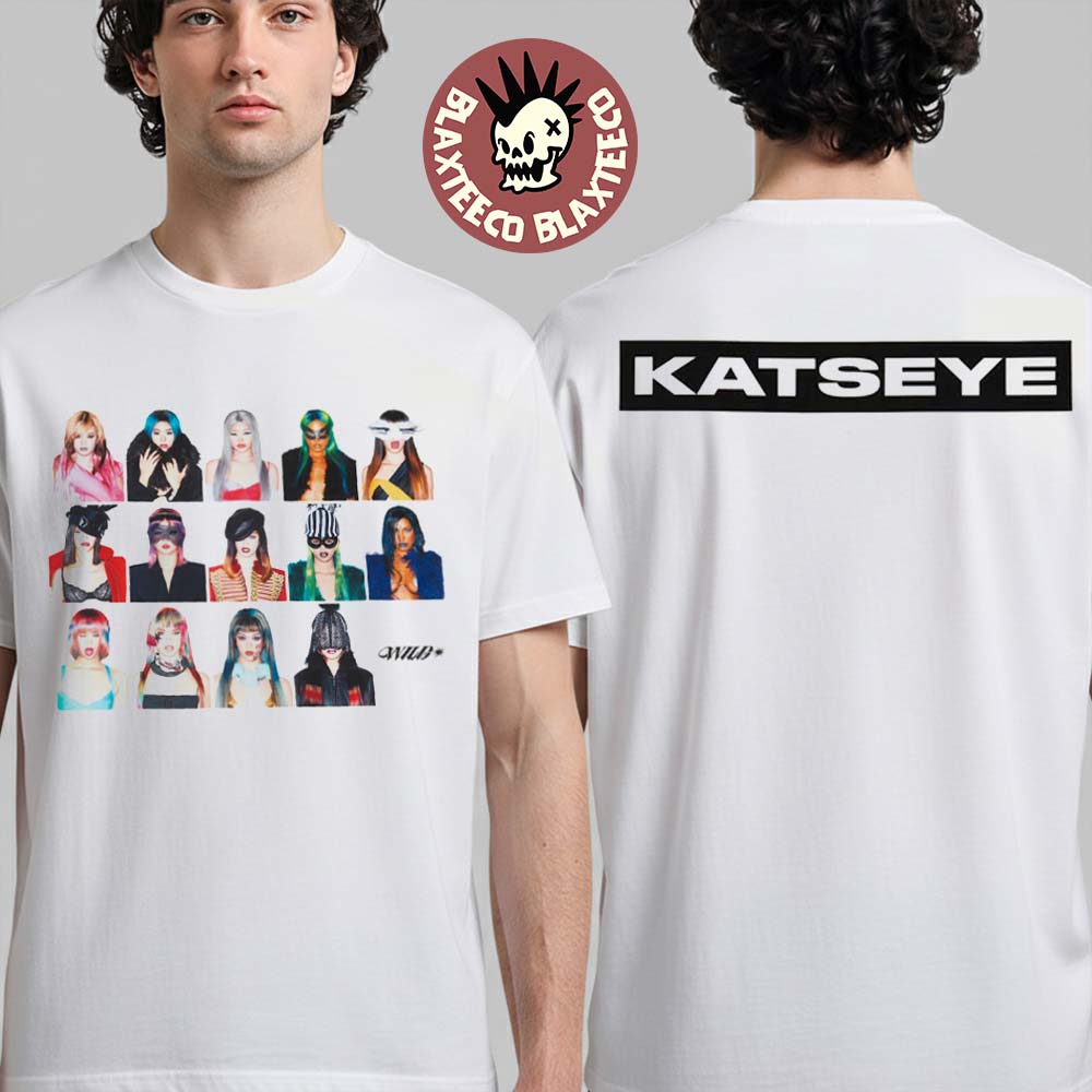 Katseye Wild Album Merch Member Disguise T-Shirt