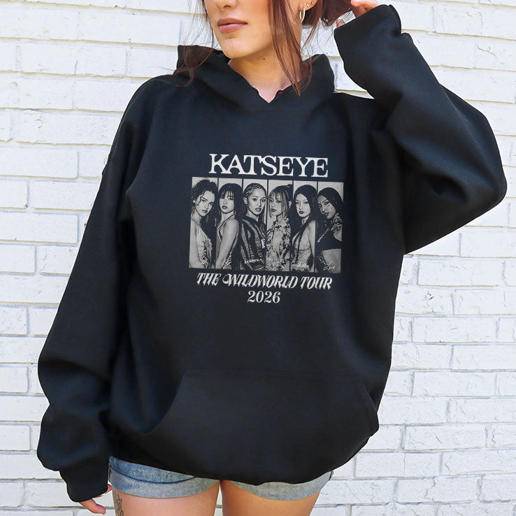 Katseye Wild World Tour 2026 T Shirt