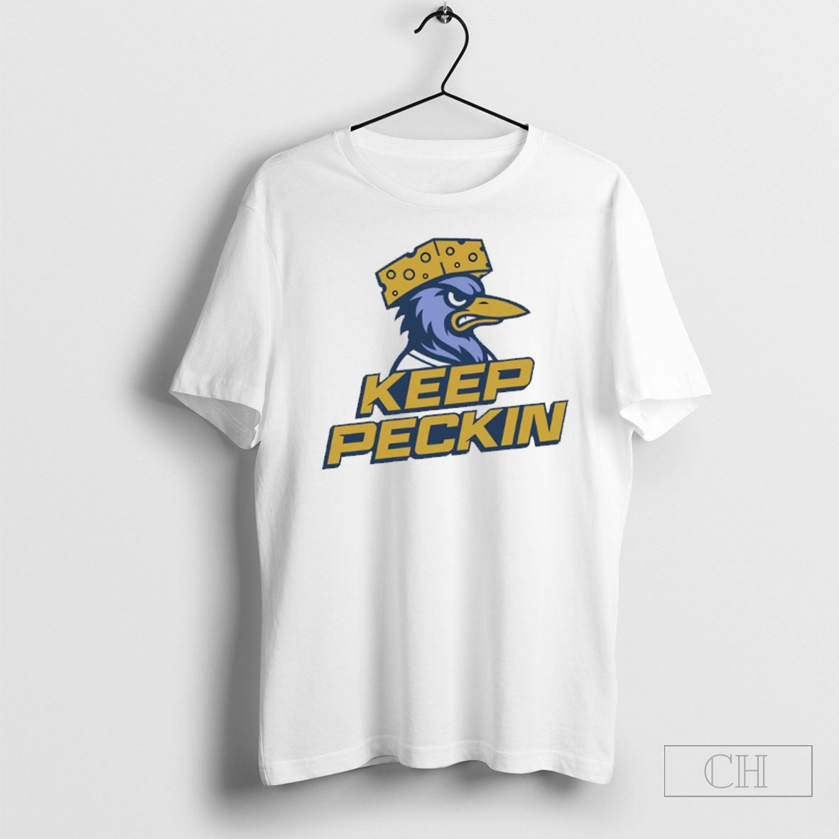 Keep Peckin Birds Cheese Milwaukee Brewers Baseball Shirt Unisex