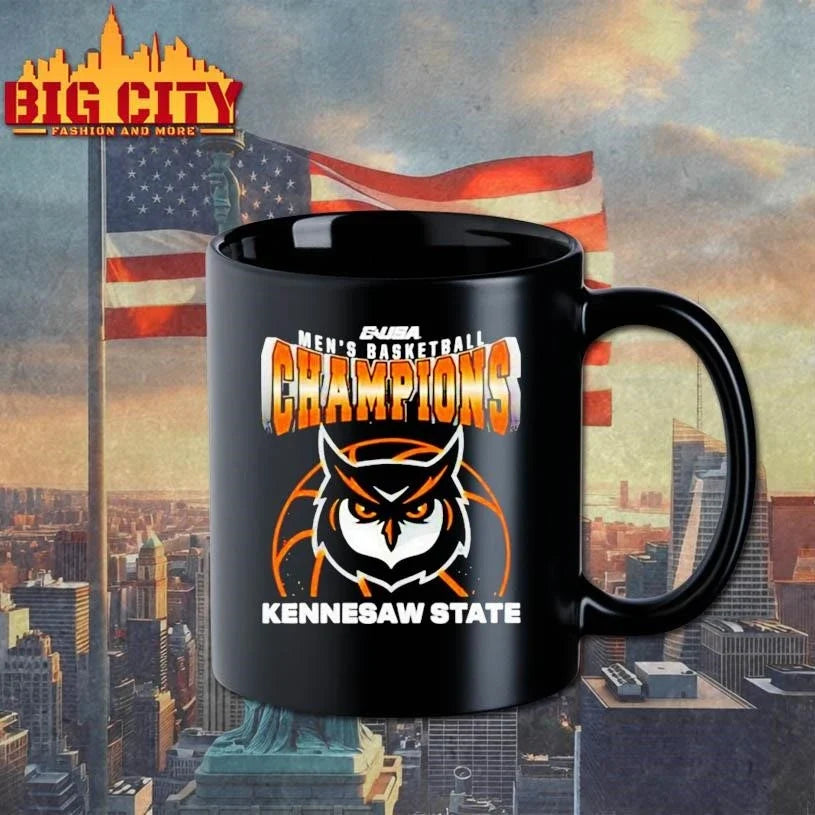 Kennesaw State Owls Champions C USA Men’s Basketball Tournament 2026 Shirt Unisex