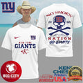 Kenny Chesney No Shoes Nation x New York Giants Football Two Sided Shirt Unisex