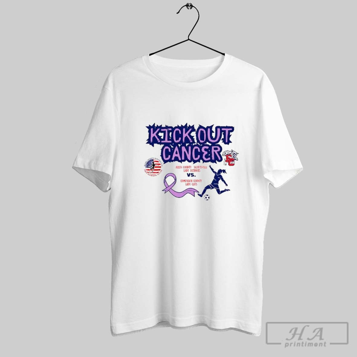 Kick Out Cancer Game On September 20 Unisex