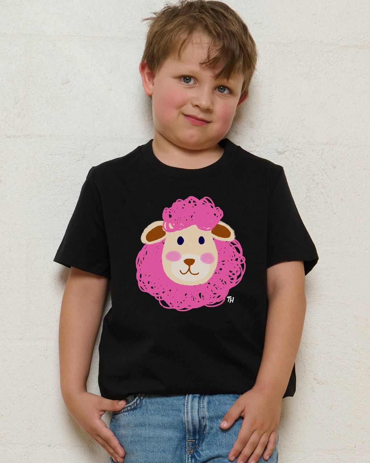 Sheep Face Kids Unisex