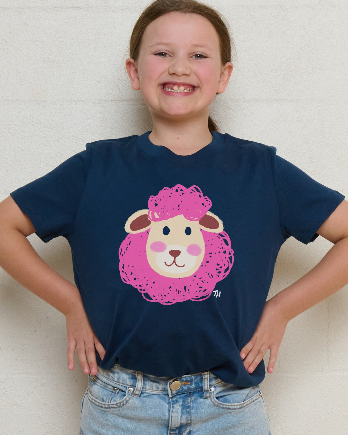 Sheep Face Kids Unisex