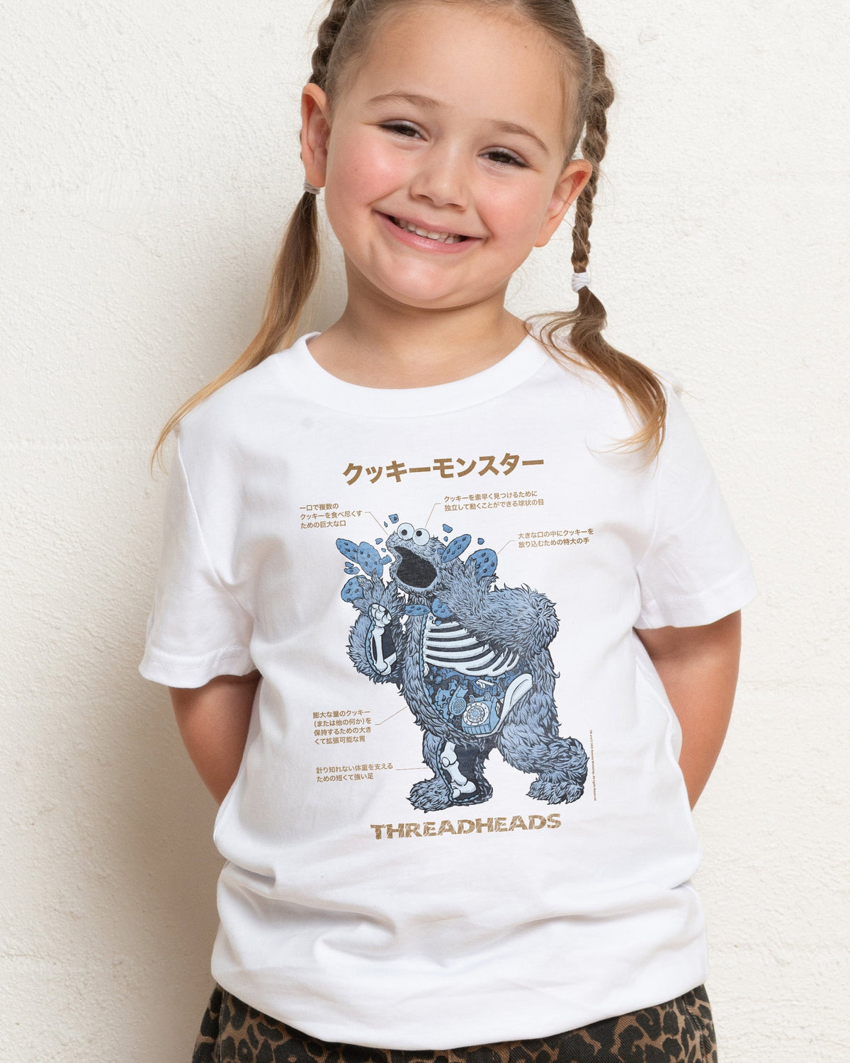 Cookie Monster Anatomy Kids Unisex