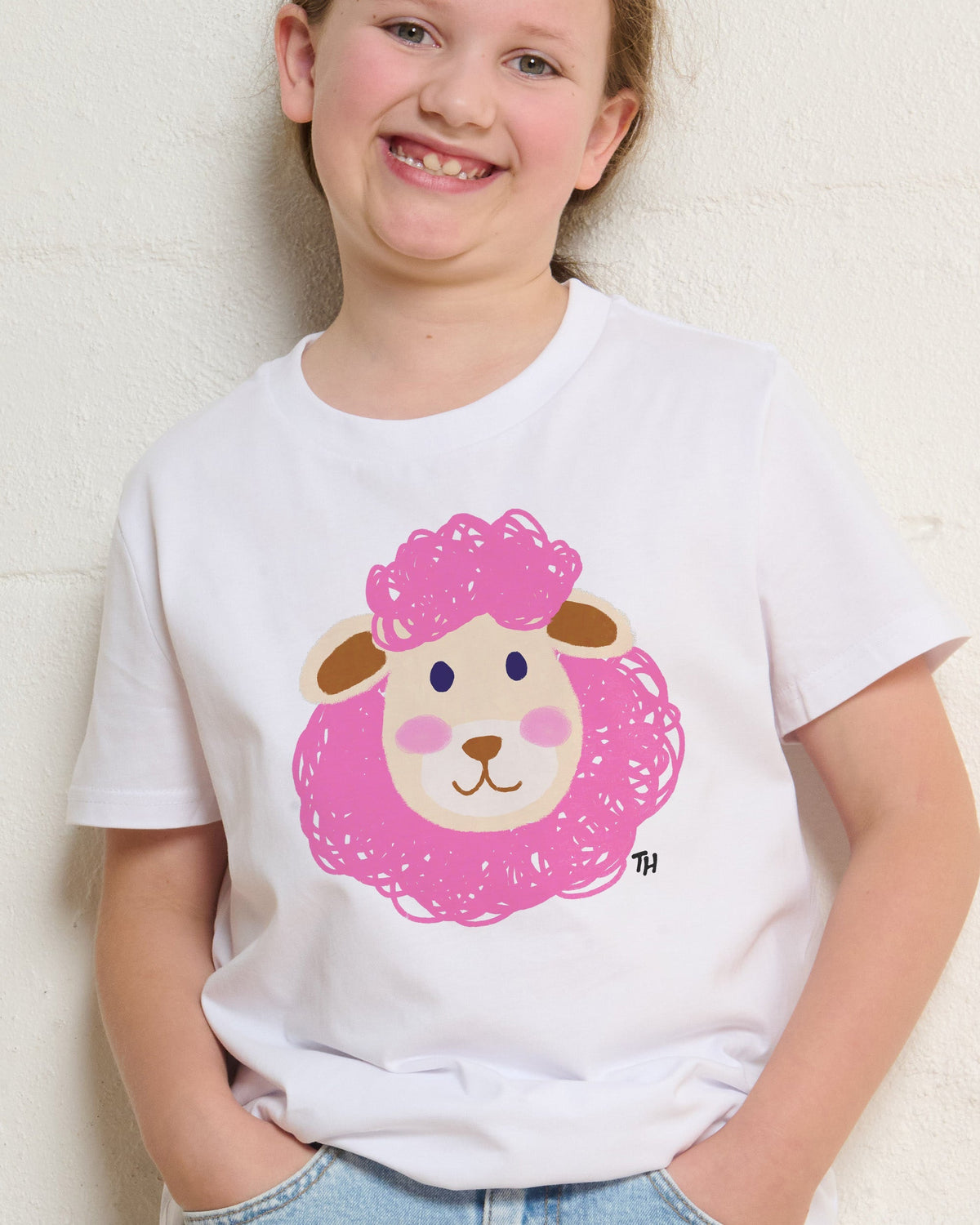 Sheep Face Kids Unisex