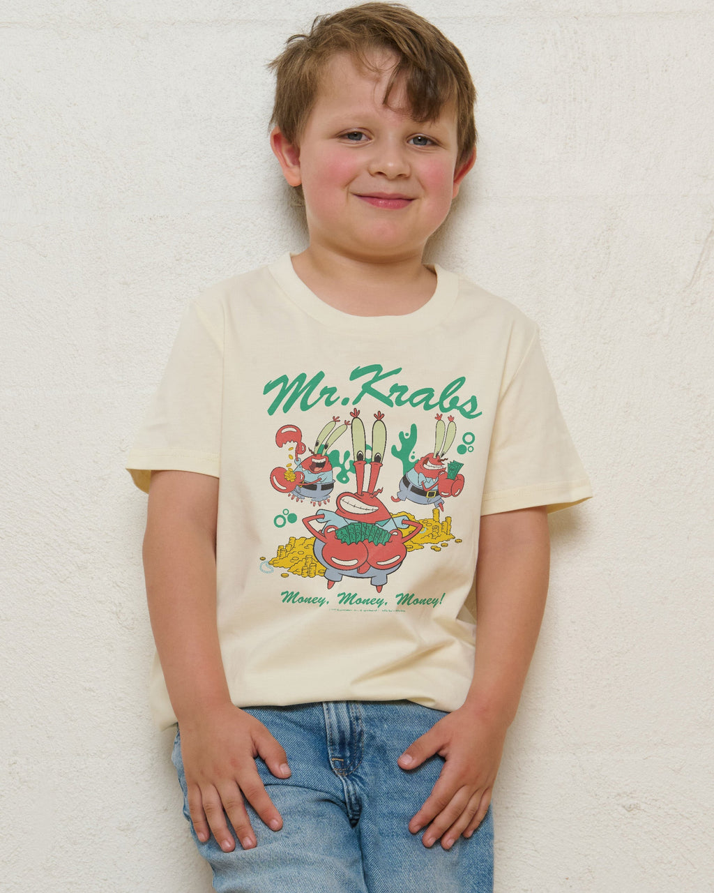 Money Man Krabs Kids Unisex
