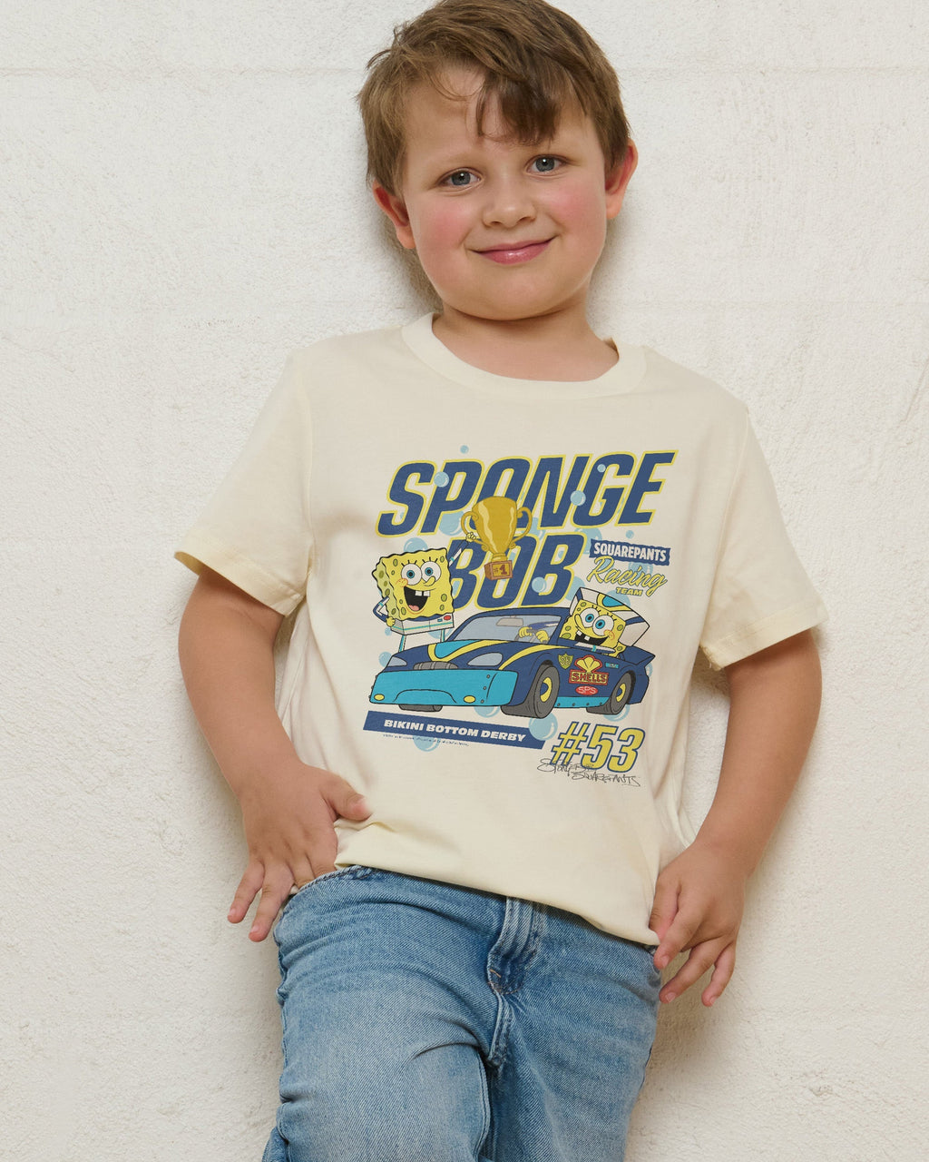 Spongebob Racing Kids Unisex
