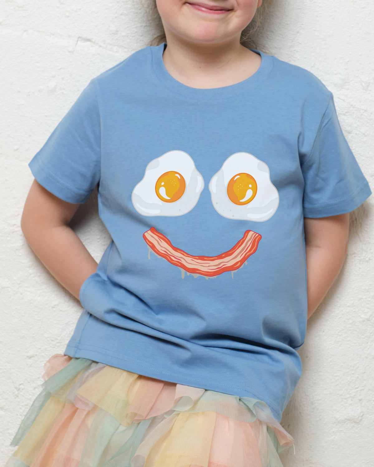 Bacon & Eggs Face Kids Unisex