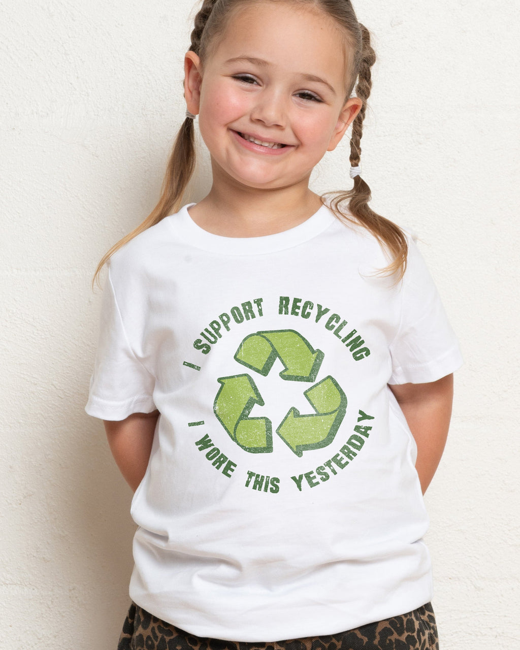 I Support Recycling Kids Unisex