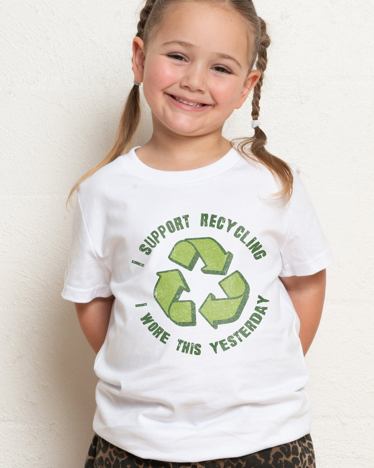 I Support Recycling Kids Unisex