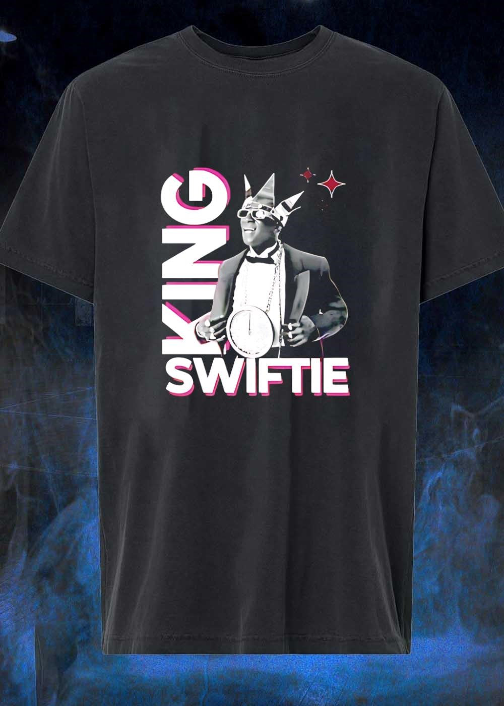 King of Swifties Flavor Flav Rap Parody T-Shirt