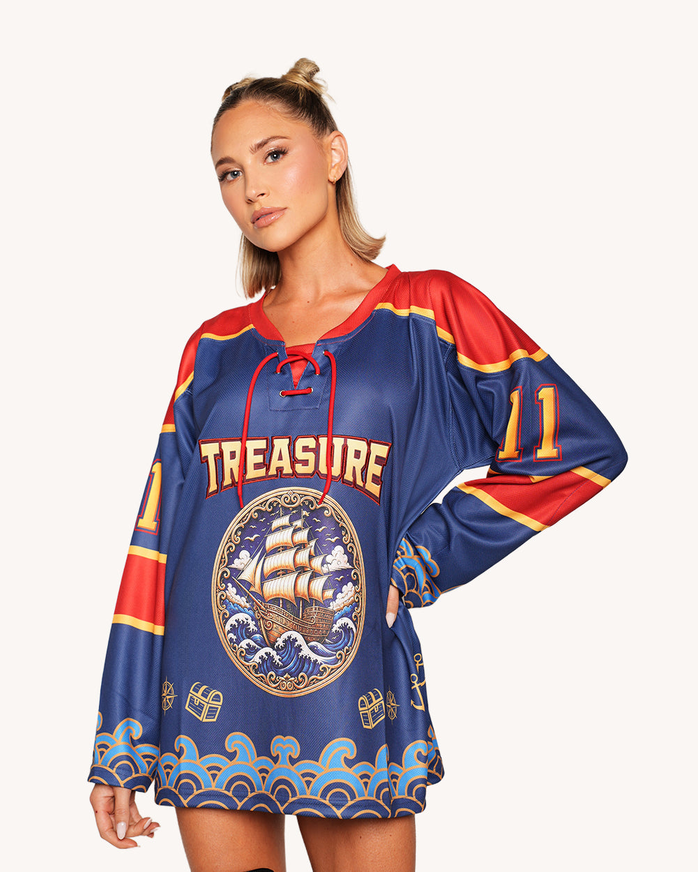 King of the Pirates Hockey Jersey