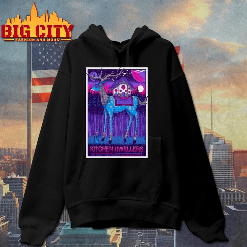 Kitchen Dwellers California Tour Feb 2026 Poster Shirt Unisex