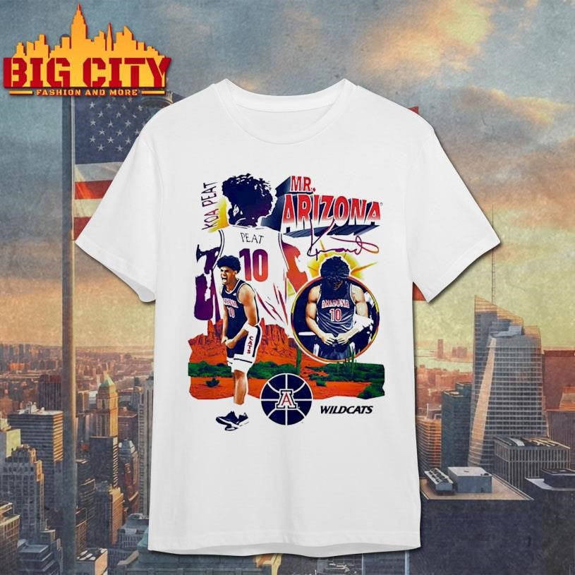 Koa Peat Arizona Wildcats Mr. Arizona Shirt Unisex