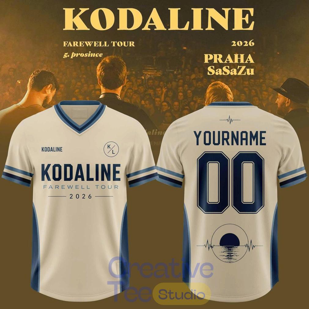 Kodaline Farewell Tour 2026 Custom 19 Years Anniversary Football Jersey