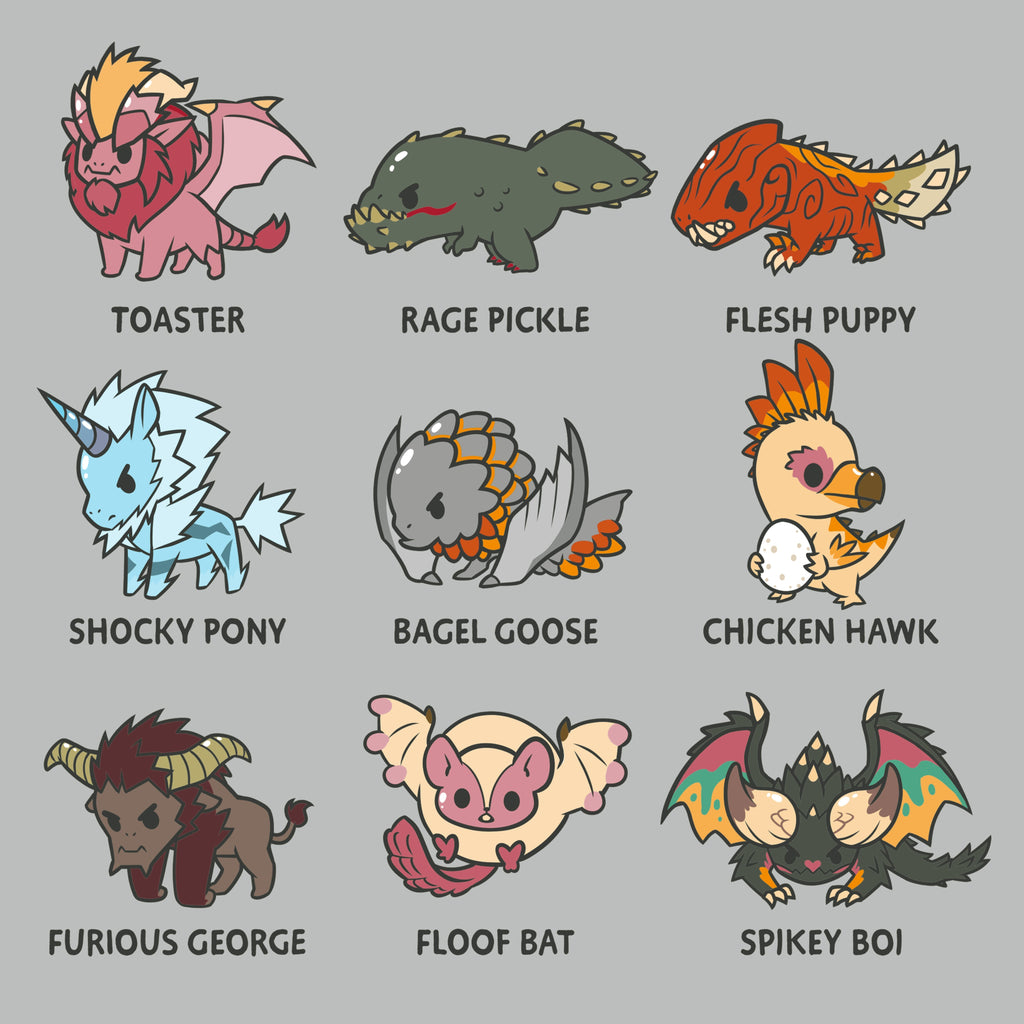 Derpy Monter Hunter Grid Unisex