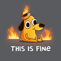 This is Fine (Question Hound) Unisex
