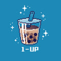 1-Up Boba Unisex