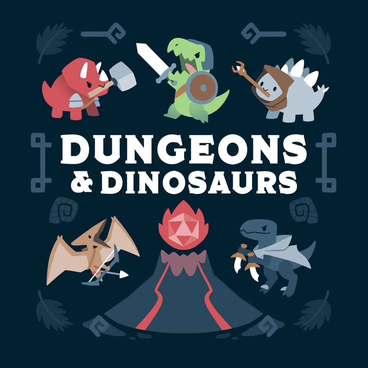 Dungeons & Dinosaurs Unisex