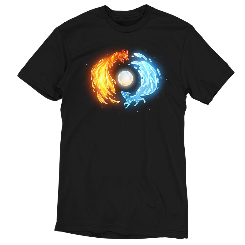 Fire and Water Kitsune Unisex
