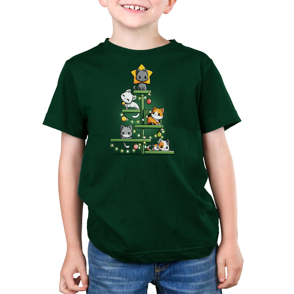 Kitty Christmas Tree Unisex