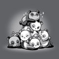 Panda Pile Unisex