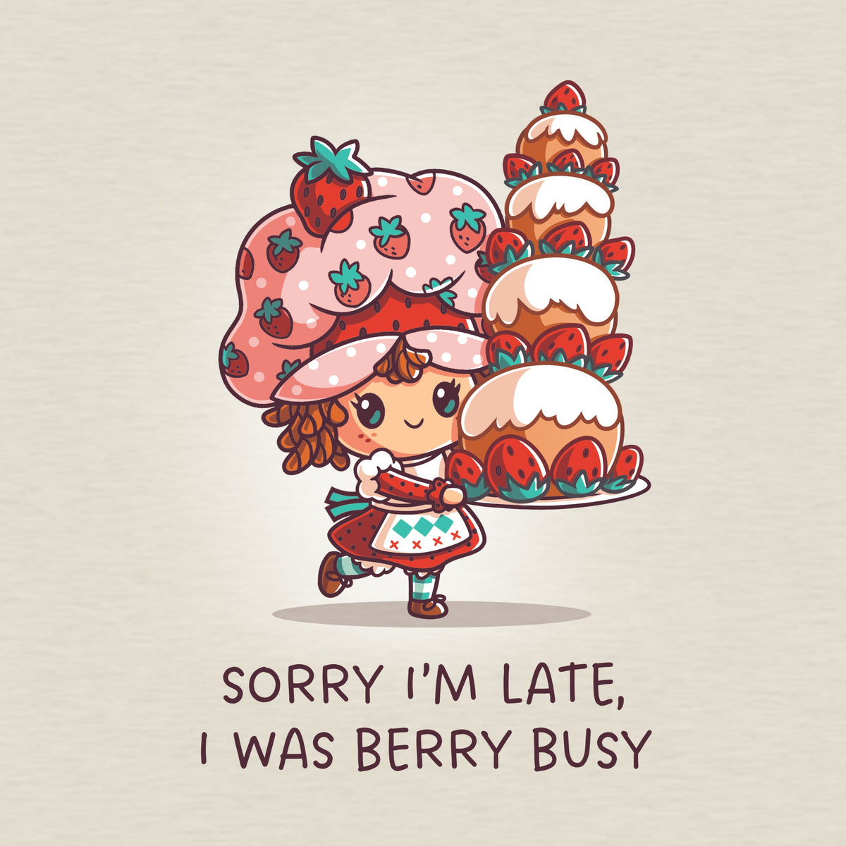 Sorry I Was Late, I Was Berry Busy Unisex