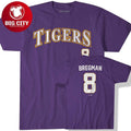 LSU Baseball Alex Bregman 8 Two Sided Shirt Unisex