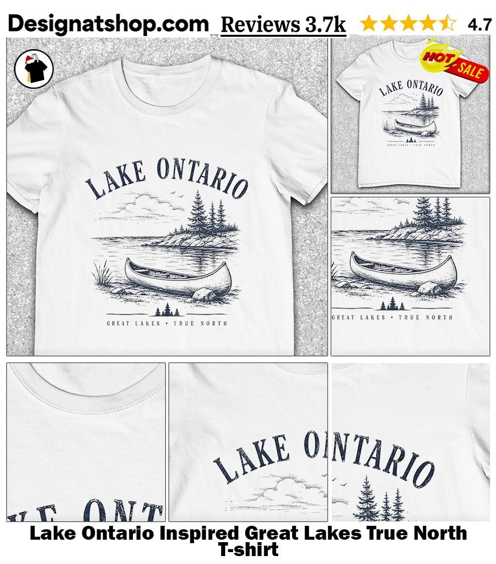 Lake Ontario Inspired Great Lakes True North shirt