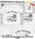 Lake Ontario Inspired Great Lakes True North shirt