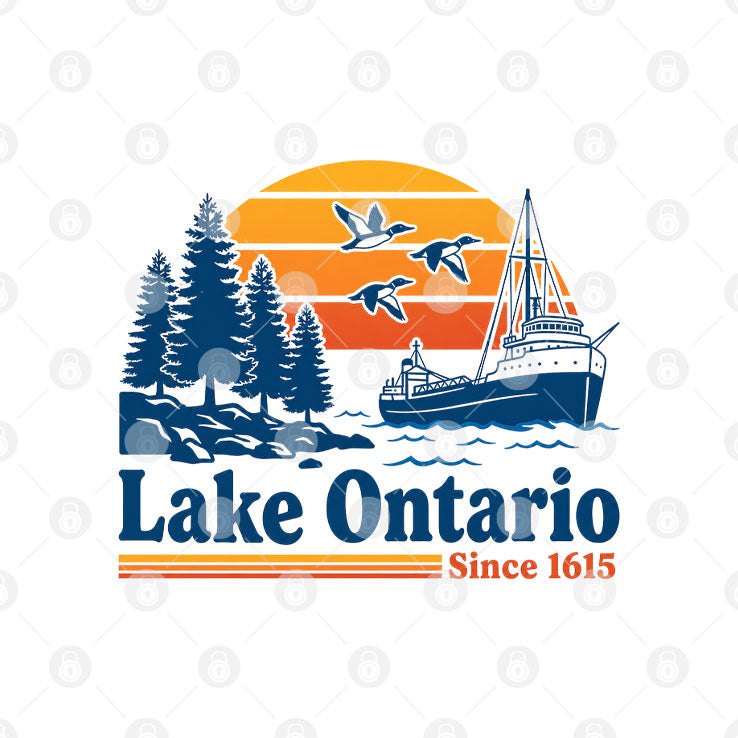 Lake Ontario Lake America T Shirt