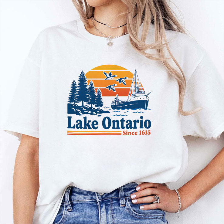 Lake Ontario Lake America T Shirt