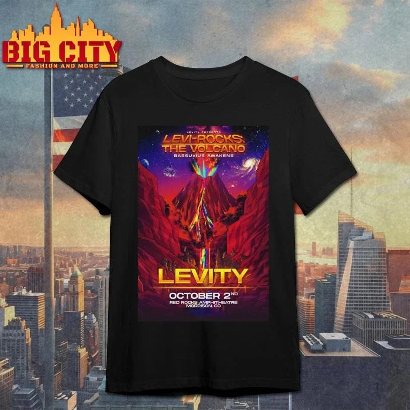 Levity Oct 2 2026 Red Rocks Amphitheatre In Morrison CO Poster Shirt Unisex