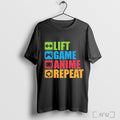 Lift Game Anime Repeat T Shirt Unisex