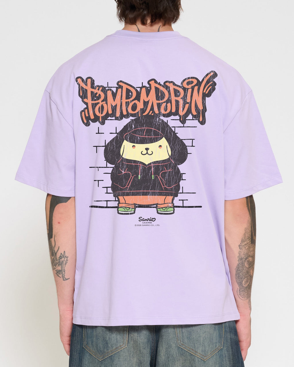 Pompompurin Street Oversized Tee Unisex