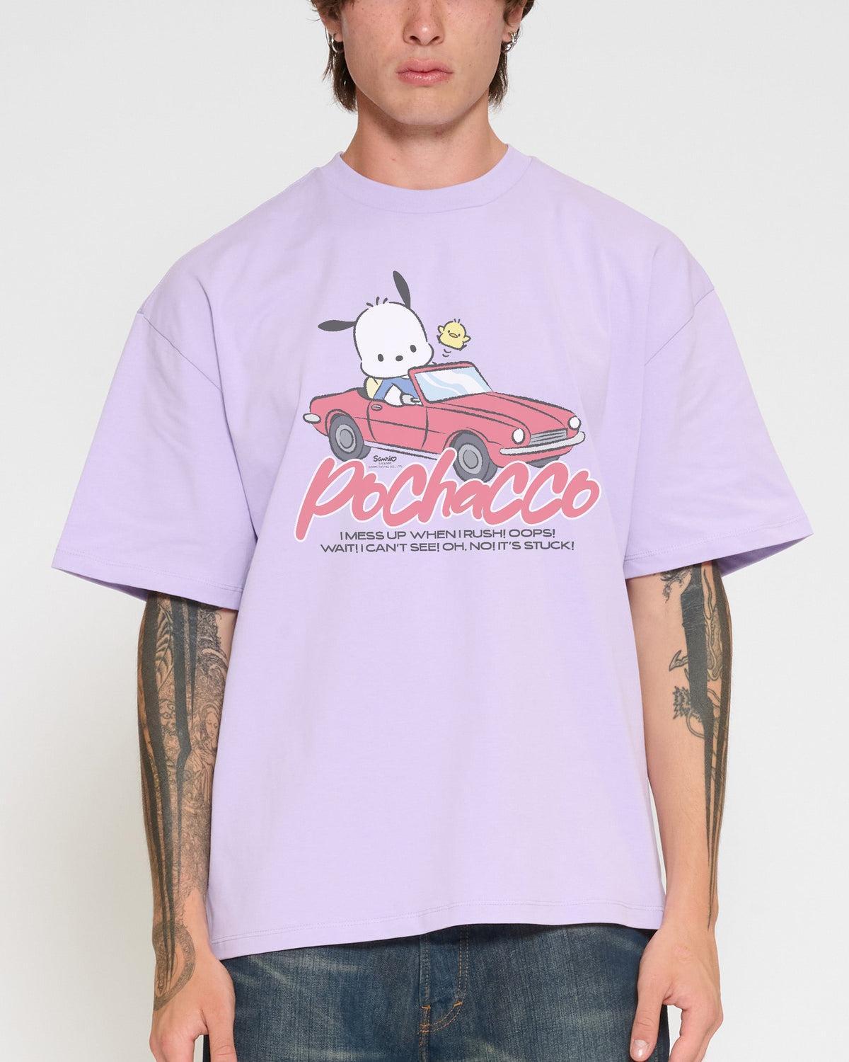 Pochacco Peak Hour Oversized Tee Unisex