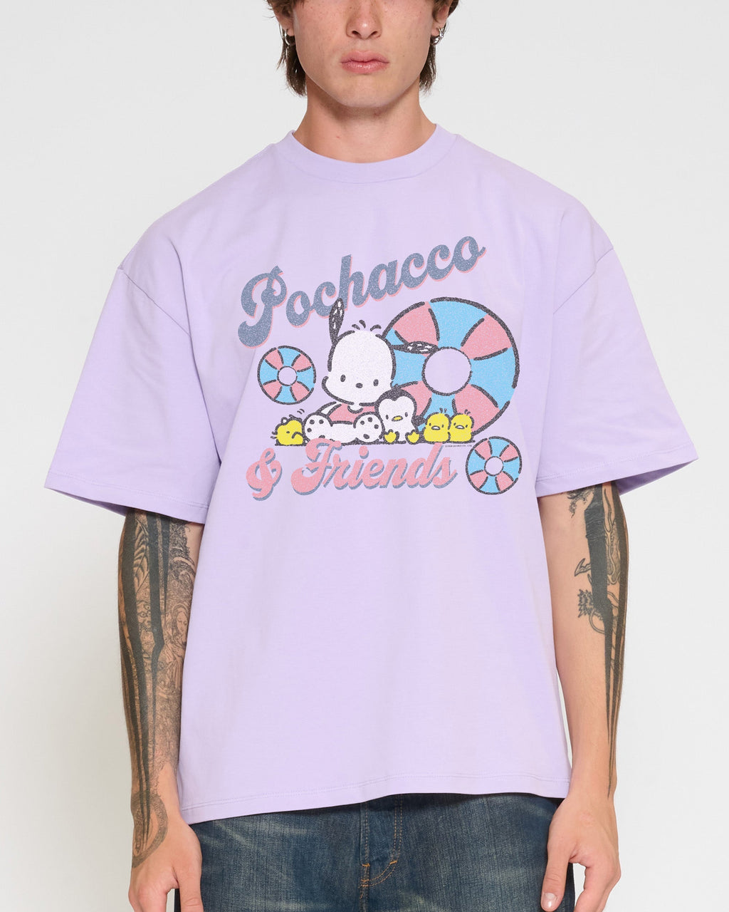 Pochacco Summer Oversized Tee Unisex
