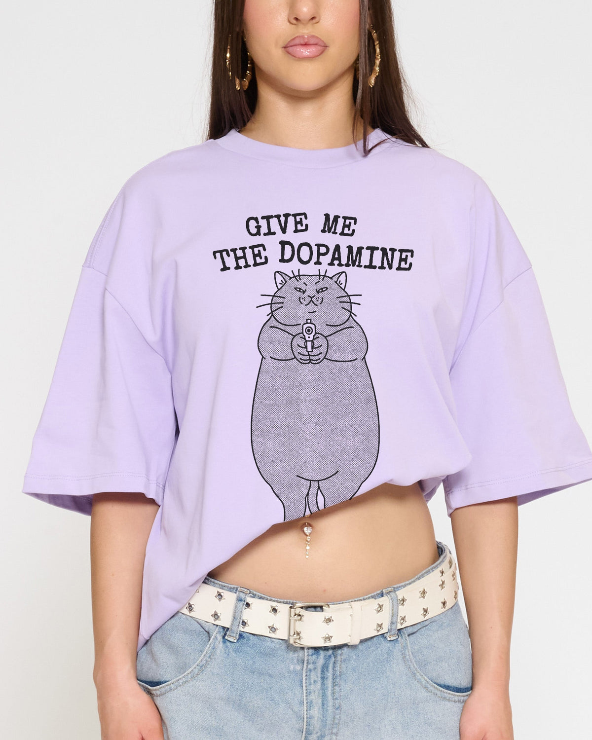 Give Me The Dopamine Oversized Tee Unisex