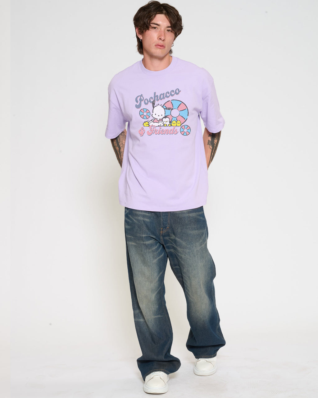 Pochacco Summer Oversized Tee Unisex