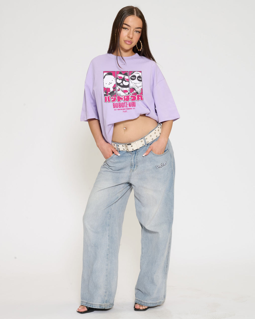 Bad Badtz-Maru Skate Oversized Tee Unisex