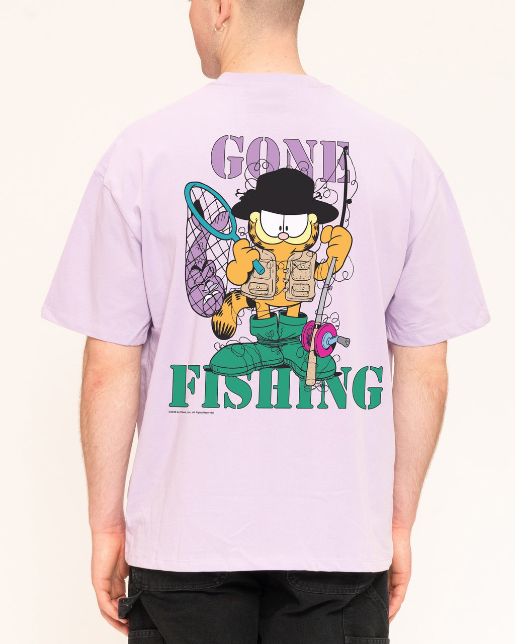 Gone Fishing Oversized Tee Unisex