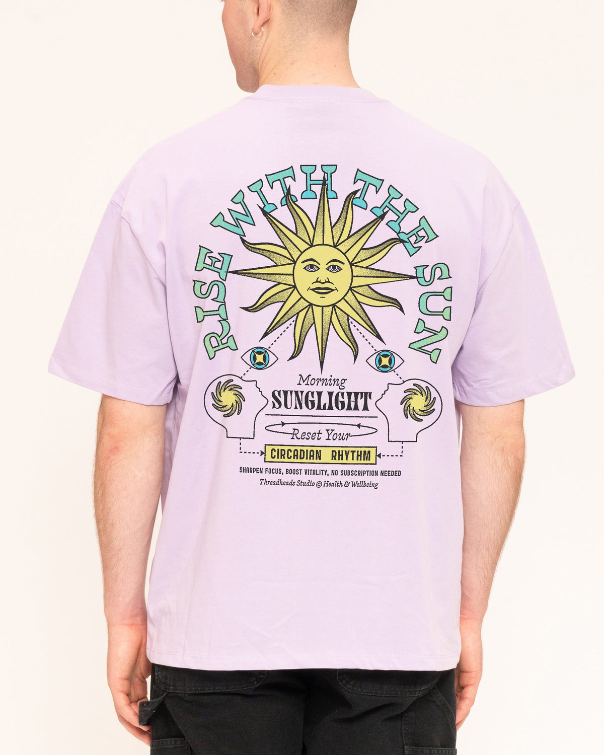 Rise With The Sun Oversized Tee Unisex